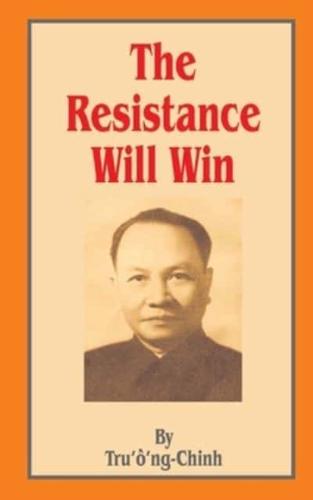 Resistance Will Win