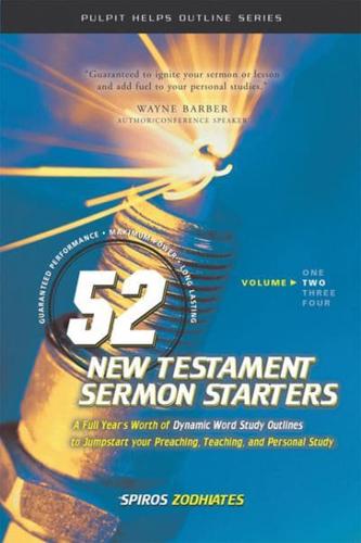 52 New Testament Sermon Starters Book Two