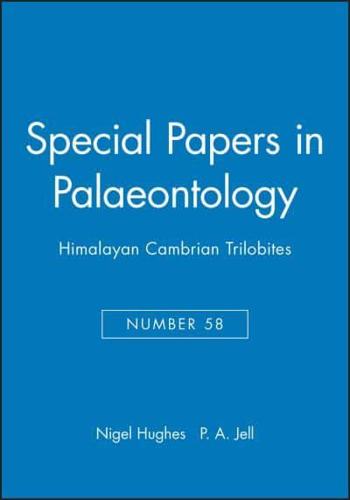 Special Papers in Palaeontology, Himalayan Cambrian Trilobites