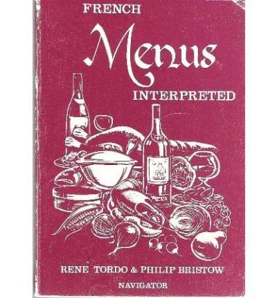 French Menus Interpreted