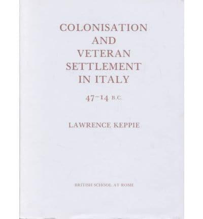 Colonisation and Veteran Settlement in Italy