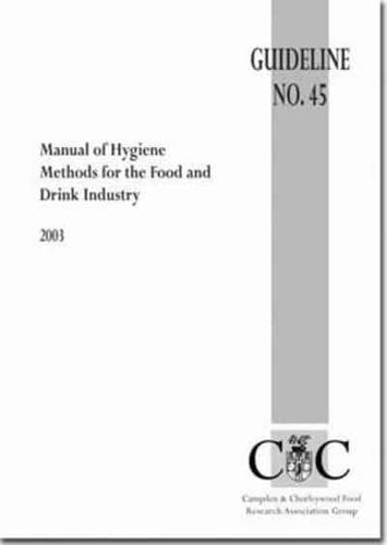 Manual of Hygiene Methods for the Food and Drink Industry