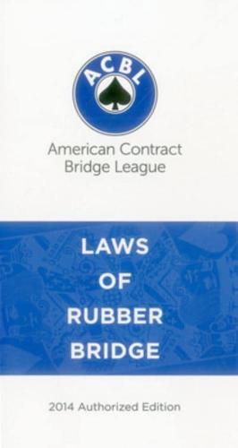 Laws of Rubber Bridge