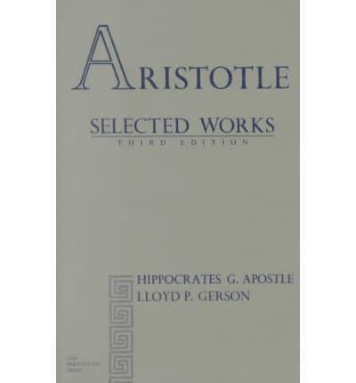 Aristotle Selected Works