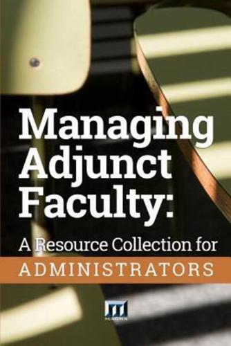 Managing Adjunct Faculty