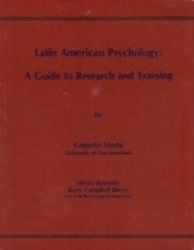 Latin American Psychology