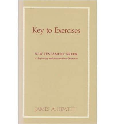 New Testament Greek. Key to Exercises