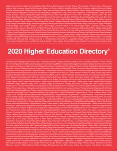 Higher Education Directory 2019