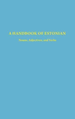 A Handbook of Estonian