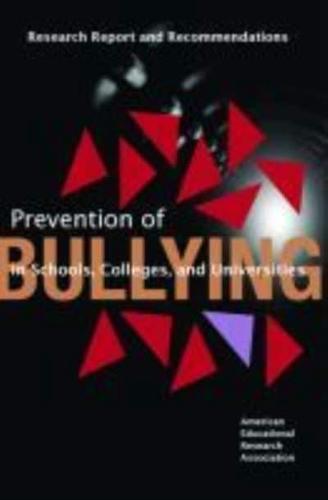 Prevention of Bullying in Schools, Colleges, and Universities
