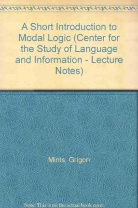 A Short Introduction to Modal Logic