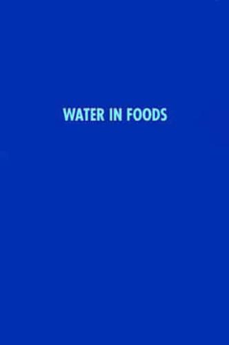 Water in Foods