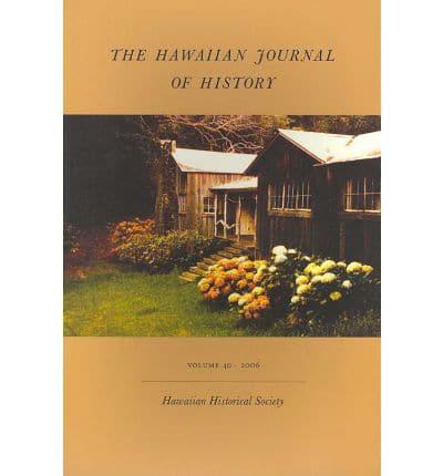 The Hawaiian Journal of History