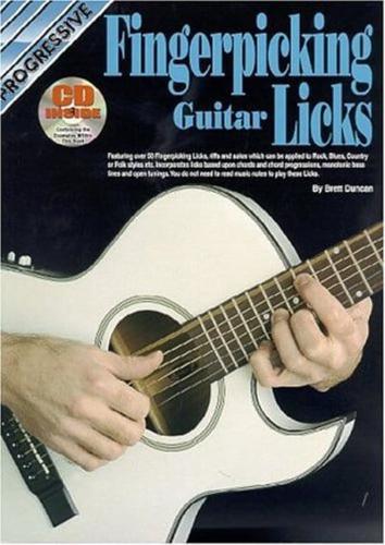 Progressive Fingerpicking Guitar Licks. CD Pack