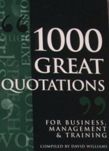 1000 Great Quotations