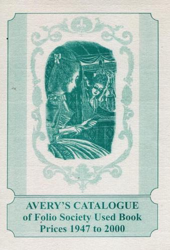 Avery's Folio Society Book Catalogue