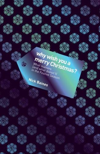 Why Wish You a Merry Christmas?