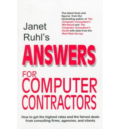 Janet Ruhl's Answers for Computer Contractors