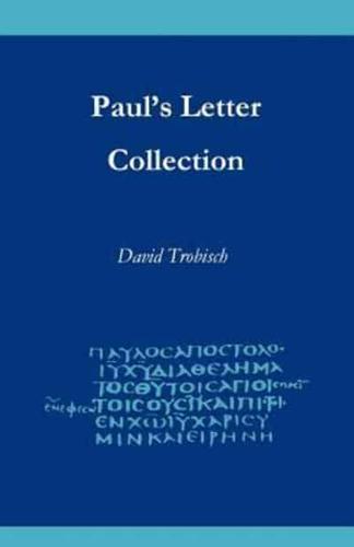 Paul's Letter Collection