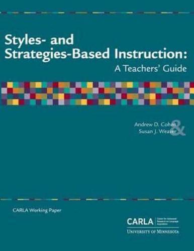 Styles- And Strategies-Based Instruction