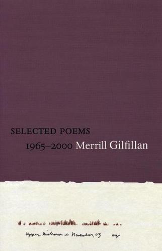 Selected Poems, 1965-2000