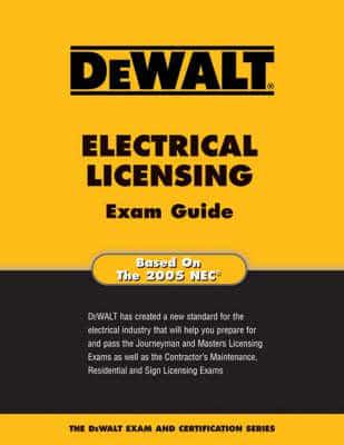 DeWalt Electrical Licensing Exam Guide