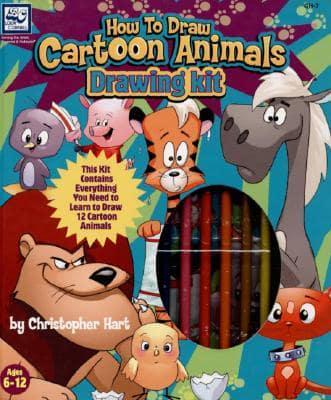 How to Draw Cartoon Animals Drawing Kit