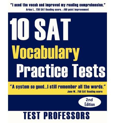 10 SAT Vocabulary Practice Tests