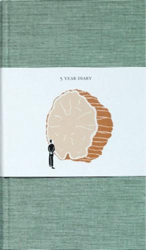 5 Year Diary: Green Cover
