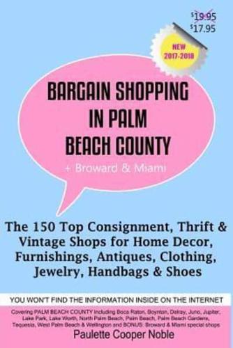 Bargain Shopping in Palm Beach County