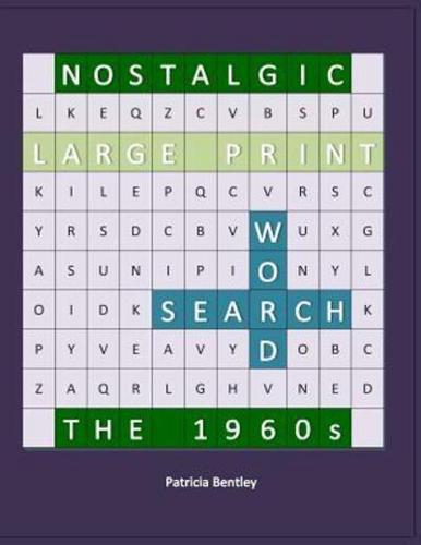 Nostalgic Large Print Word Search