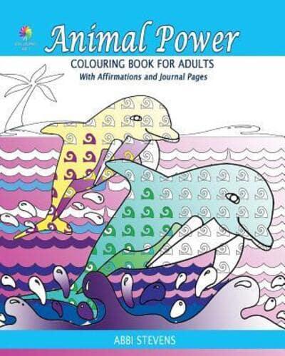 Animal Power - Colouring Book for Adults