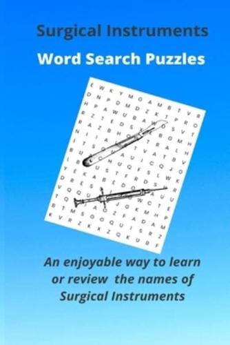 Word Search Puzzles Surgical Instruments
