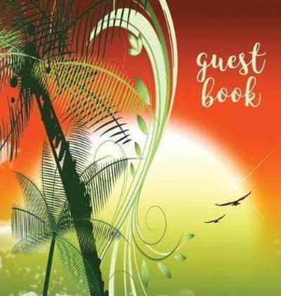 GUEST BOOK (Hardback), Visitors Book, Guest Comments Book, Vacation Home Guest Book, Beach House Guest Book, Visitor Comments Book, House Guest Book: Comments Book suitable for vacation homes, beach house, B&Bs, Airbnbs, guest house, parties, events & fun