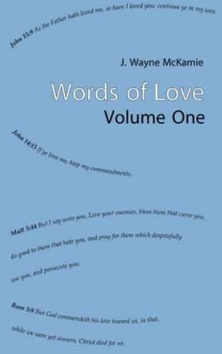 Words of Love  Volume One HB
