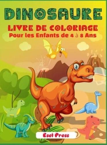 Dinosaure Livre De Coloriage