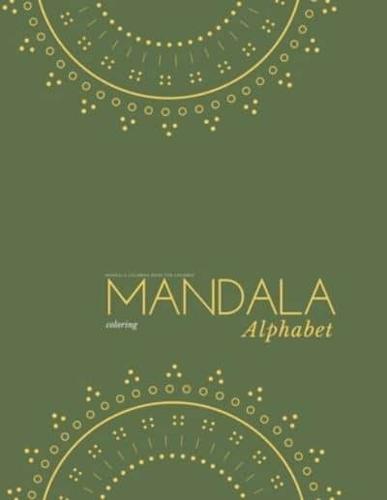 Mandala Alphabet Coloring Book for Children