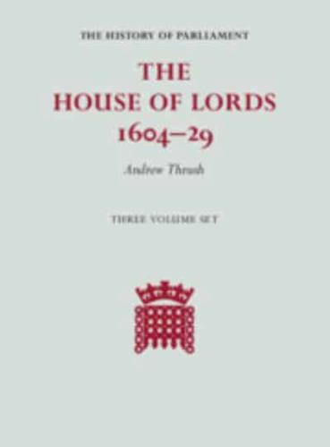The House of Lords, 1604-29