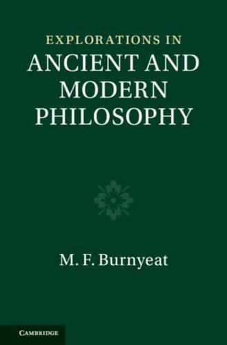 Explorations in Ancient and Modern Philosophy. Volumes 3-4