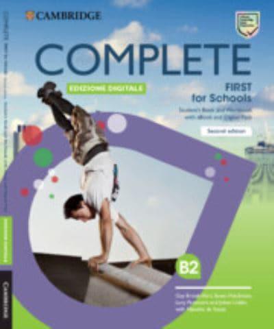 Complete First for Schools Student's Book and Workbook With eBook and Digital Pack (Italian Edition)