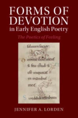 Forms of Devotion in Early English Poetry