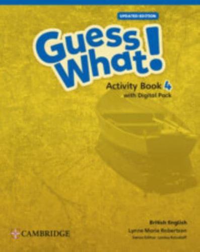 Guess What! British English Level 4 Activity Book With Digital Pack Updated