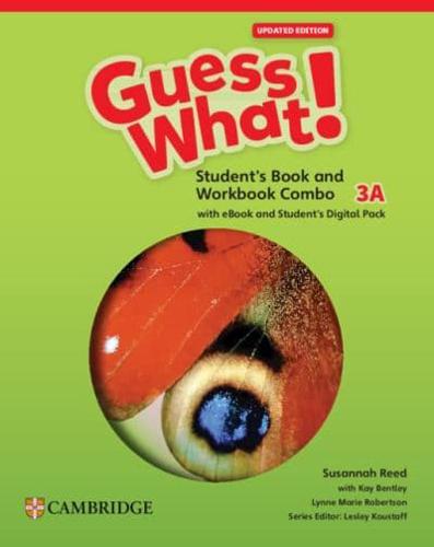 Guess What! American English Level 3A Combo Student's Book and Workbook With Student's Digital Pack