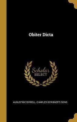 Obiter Dicta