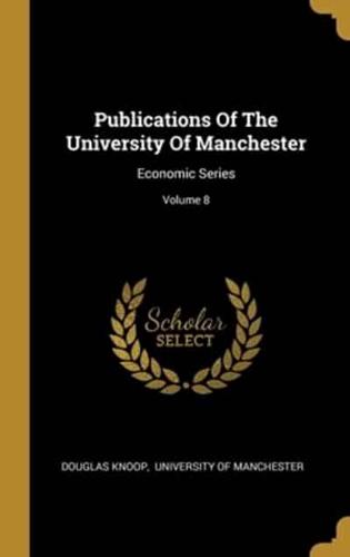 Publications Of The University Of Manchester