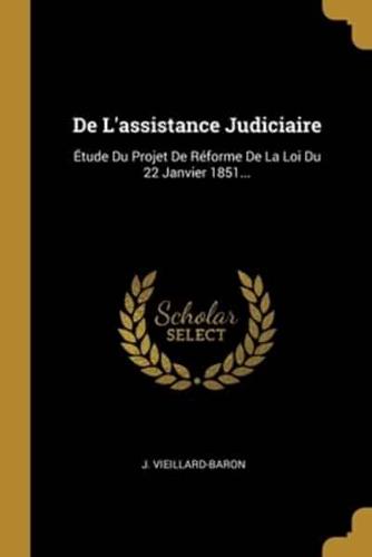 De L'assistance Judiciaire