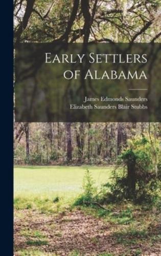 Early Settlers of Alabama
