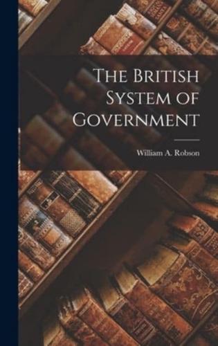 The British System of Government