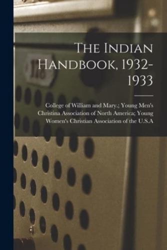 The Indian Handbook, 1932-1933