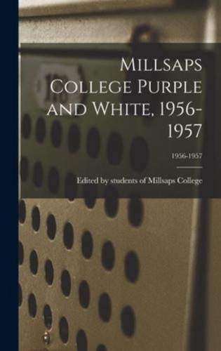 Millsaps College Purple and White, 1956-1957; 1956-1957